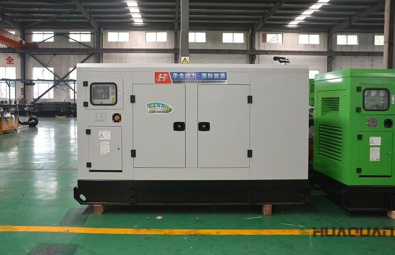 一臺(tái)120kw防雨棚柴油發(fā)電機(jī)組在5月29日順利發(fā)往山東省煙臺(tái)市