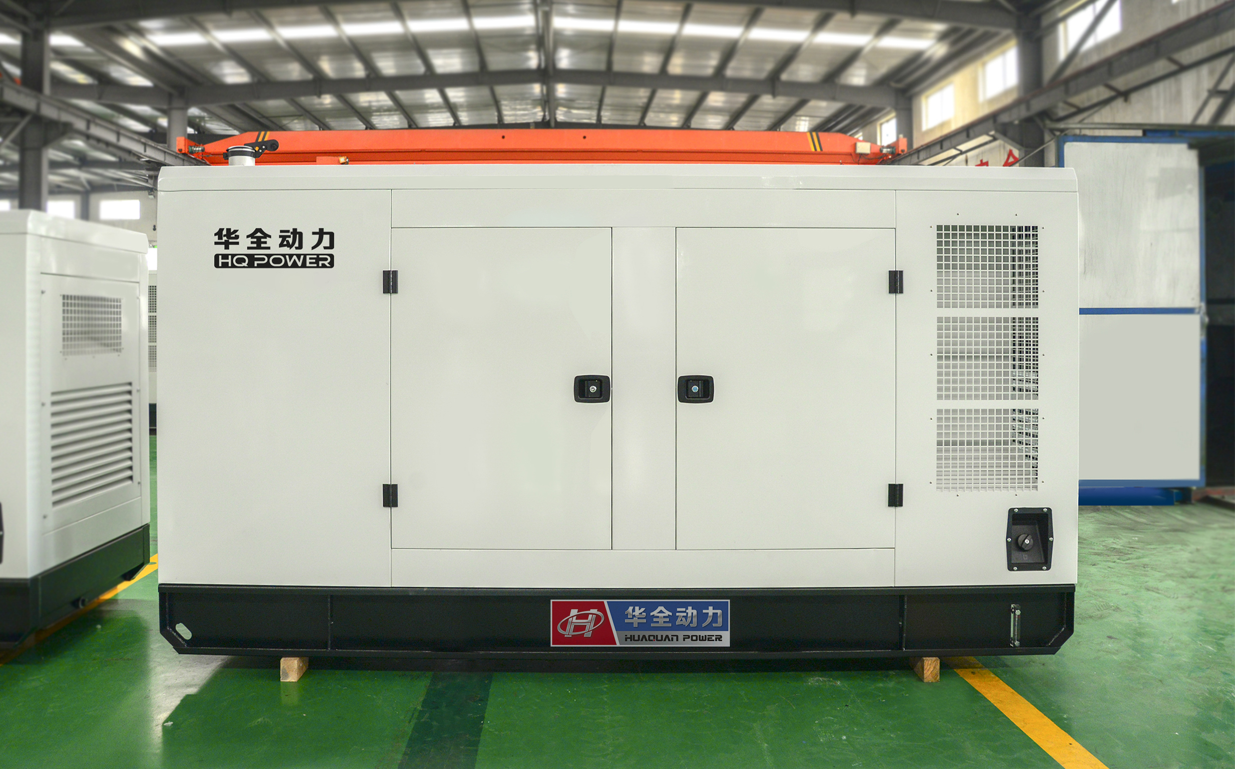 華全動力一臺200kw靜音箱發電機組4月24日發往山東