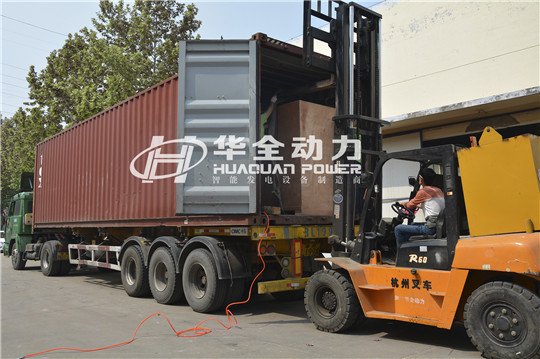 100—600kw多款式華全發電機組，發往委內瑞拉