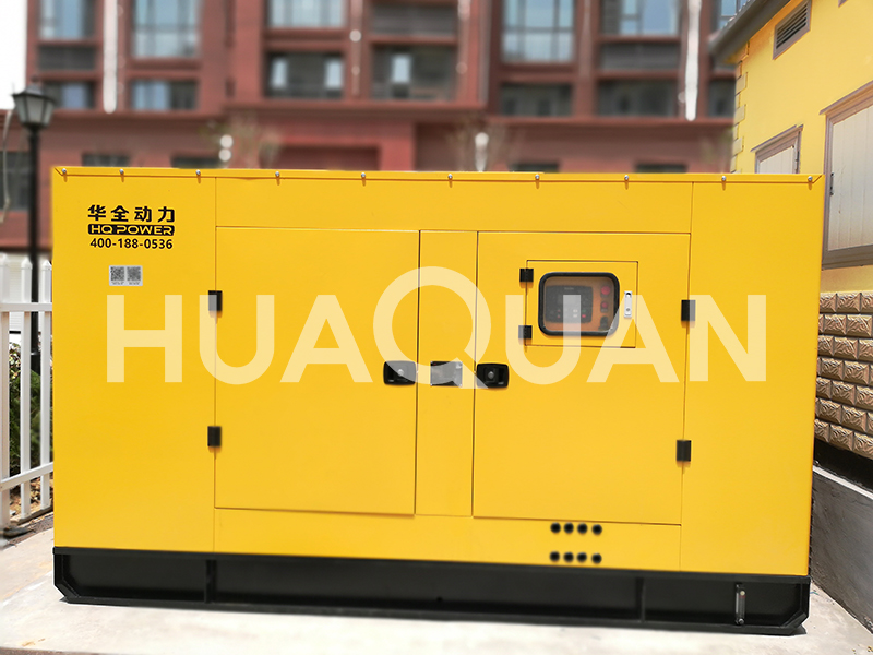 湖北江陵縣某小學400kW靜音型發(fā)電機組電站項目
